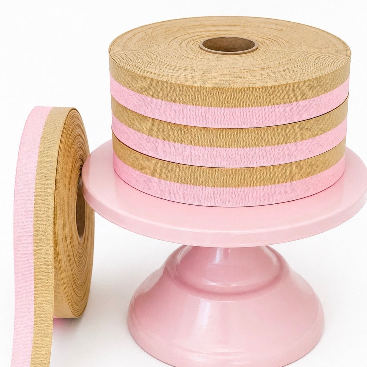 Cotton ribbons BICOLOR
