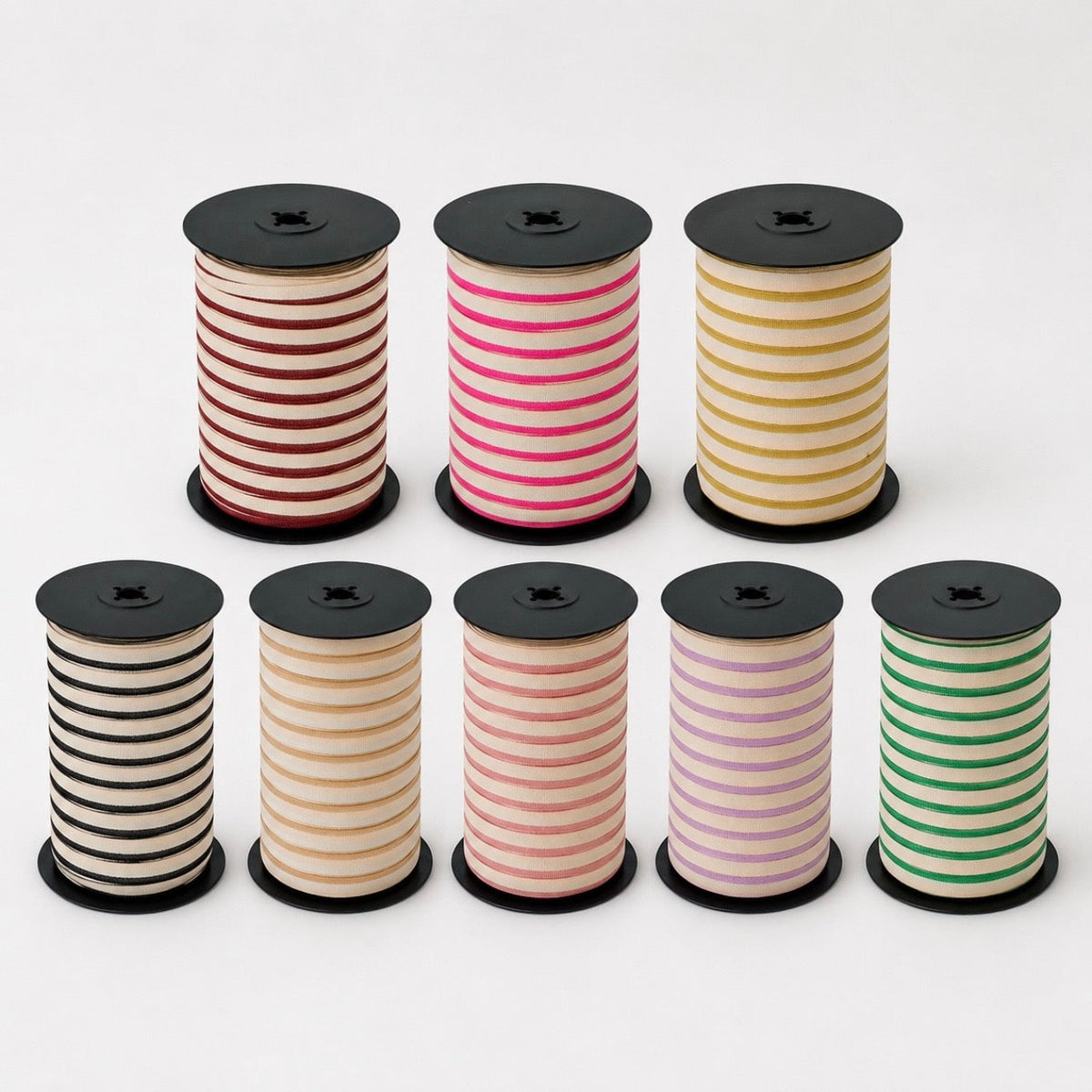 Cotton ribbons TRICOLOR XL 250m