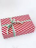Bobina Celulosa 70cm x 100m CANDY CANE Crema/Rojo