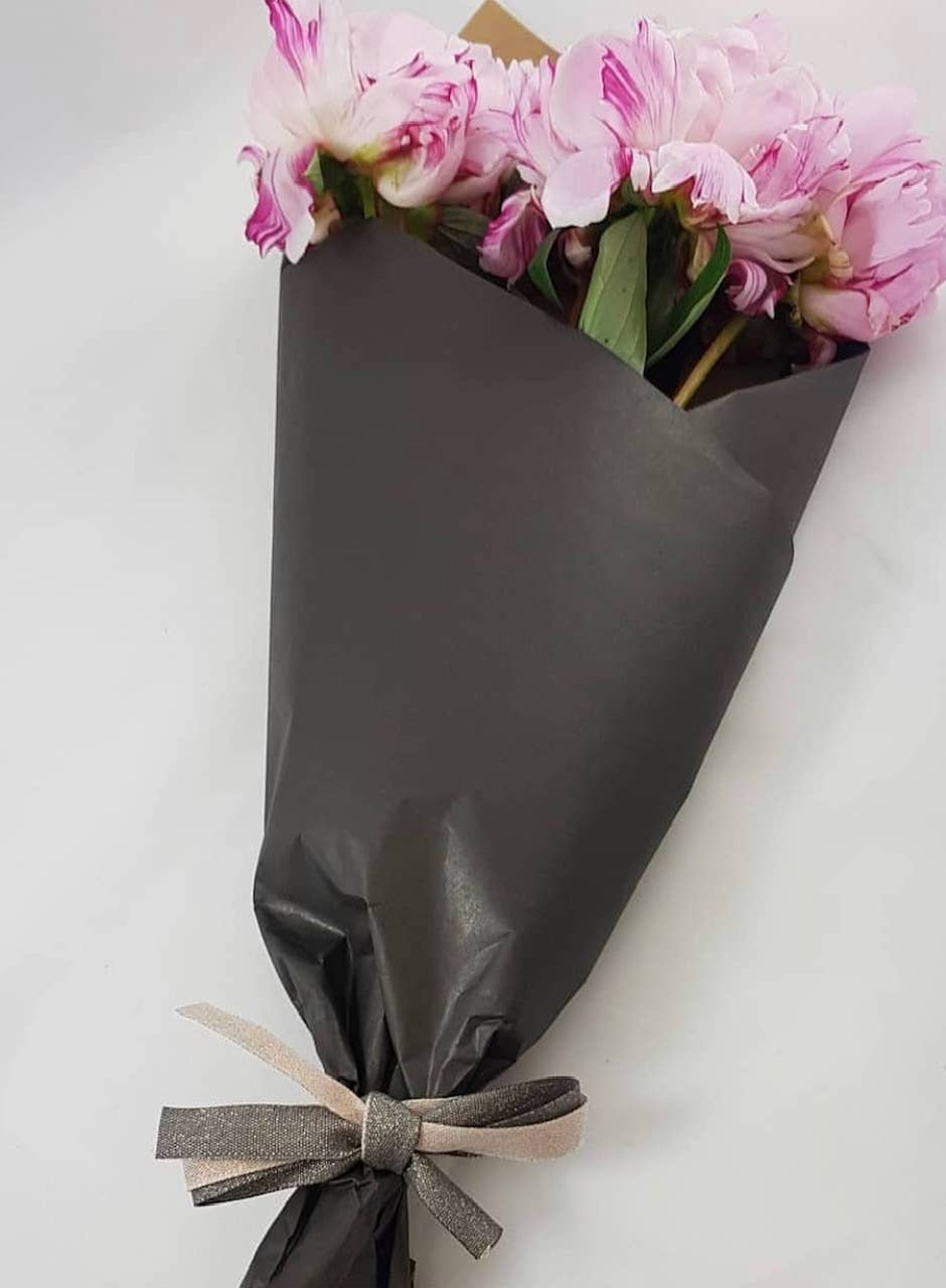 Bobina Kraft 70cm x 50m LISO Negro