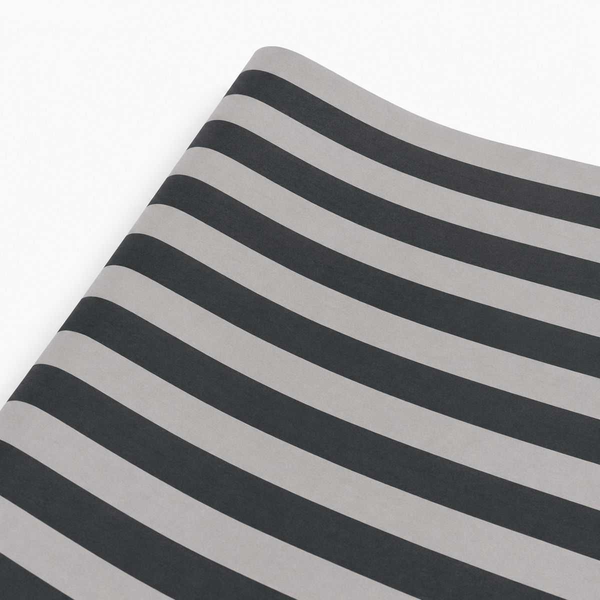 Papel Seda 25 Hojas 62x86cm STRIPES Gris Hielo/Negro
