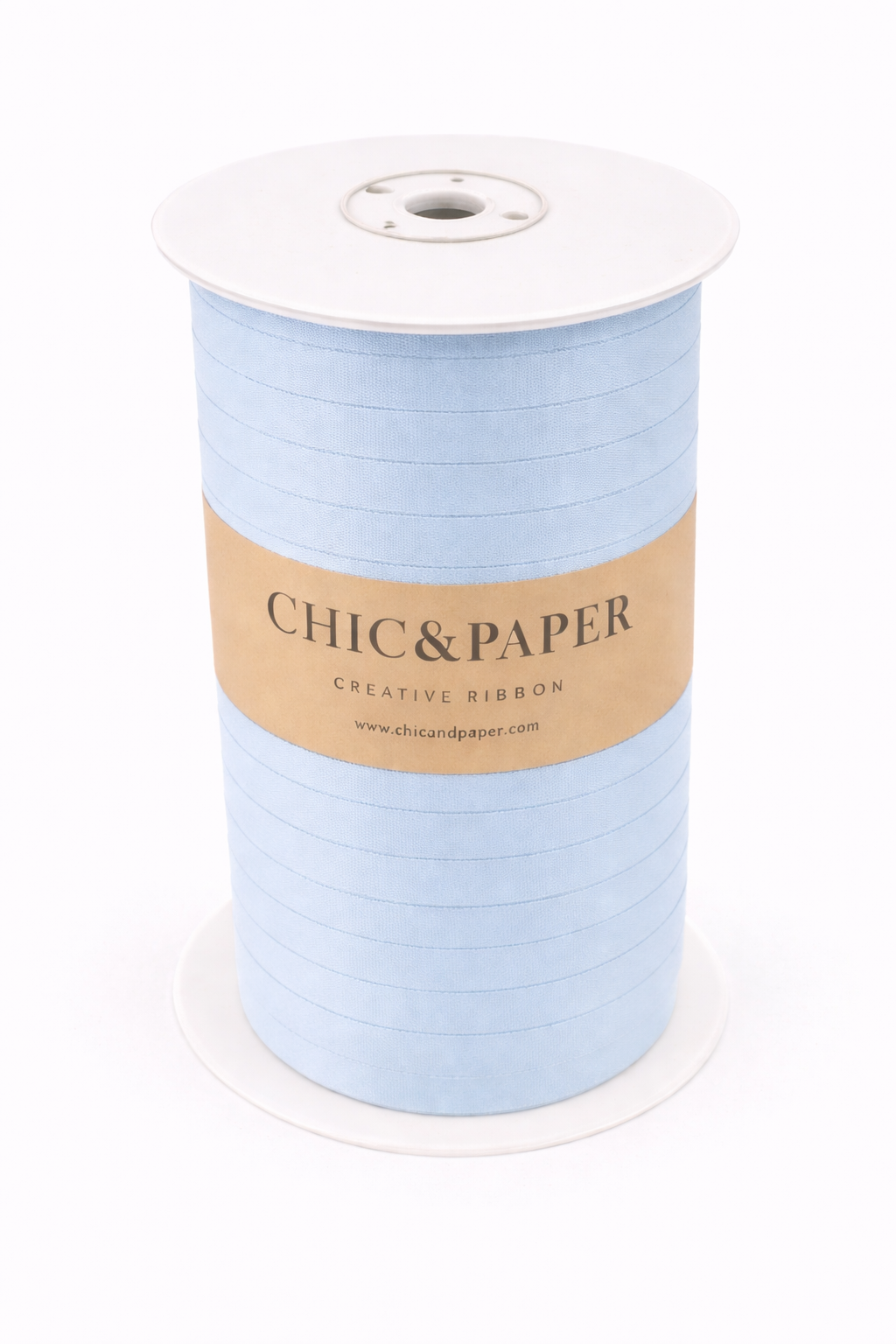 Cotton Ribbon UNICOLOR XL 15mm x 250m Azul bebe