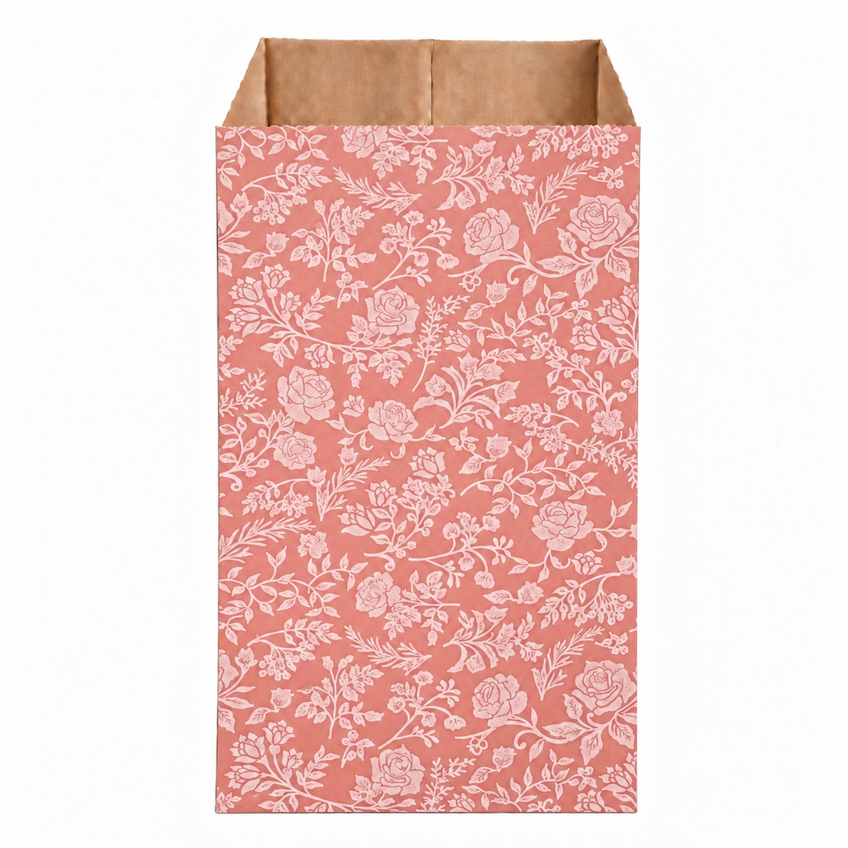 Sobres Kraft Remini 9x17cm 100u LIBERTY Rosa Vintage /Blanco