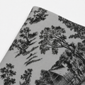 Papier de soie 25 feuilles 62x86cm VINTAGE GARDEN Gris Glacé/Noir