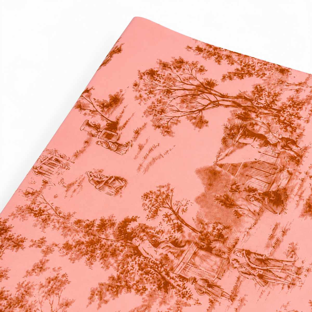 Papier de soie 25 feuilles 62x86cm VINTAGE GARDEN Pêche/Moutarde
