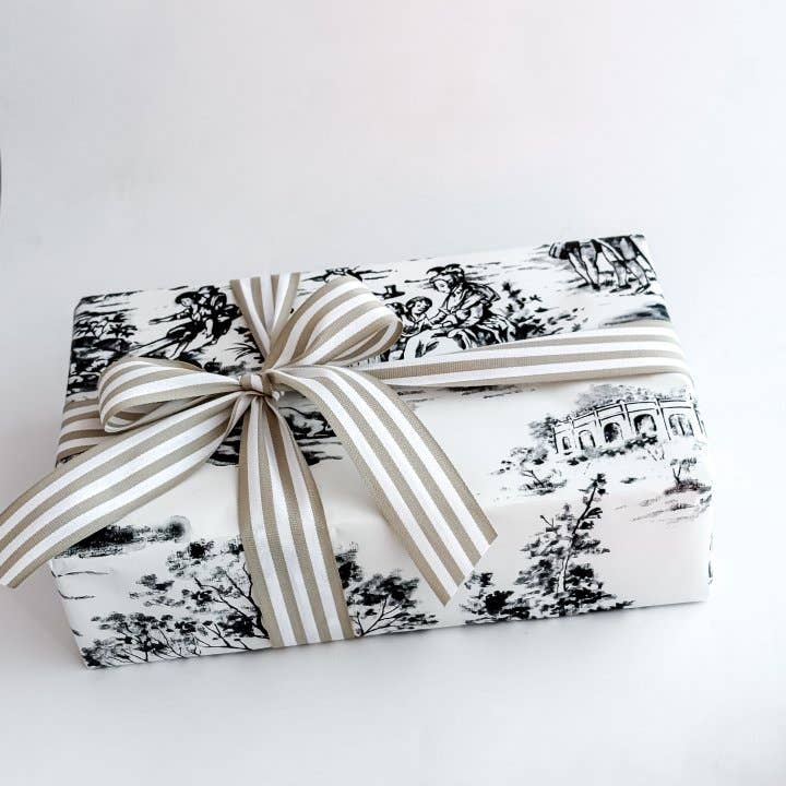 Bobina Luxury 70cm x 100m VINTAGE GARDEN Negro