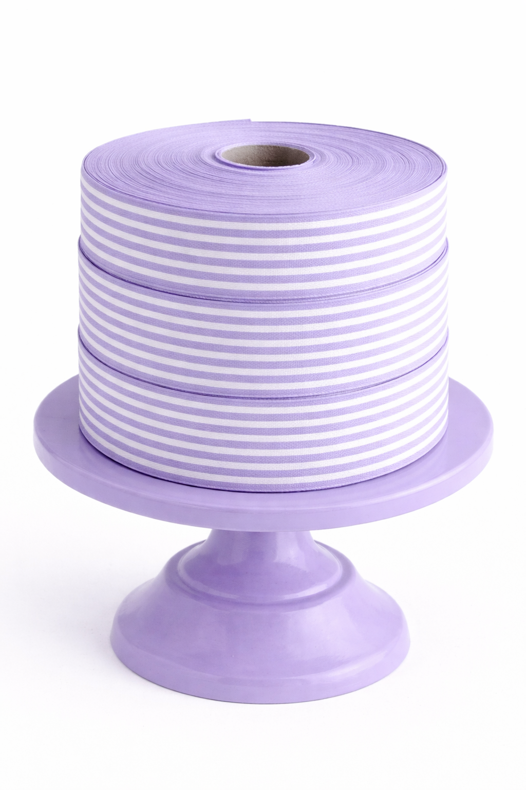 Cotton Ribbon 13 MINI 35mm x 50m Lavanda/Crema