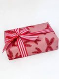 Bobine Kraft 70cm x 100m ABETO Rose Bonbon/Rouge