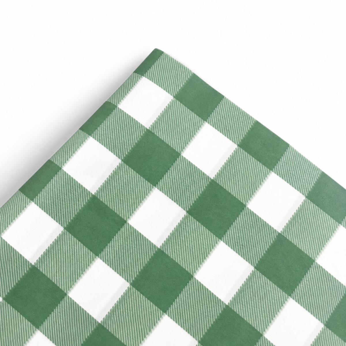 Papel Seda 25 hojas de 62x86cm VICHY Verde Vintage