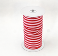 Cinta de algodón TRICOLOR XL 15mm x 250m Rojo Navidad