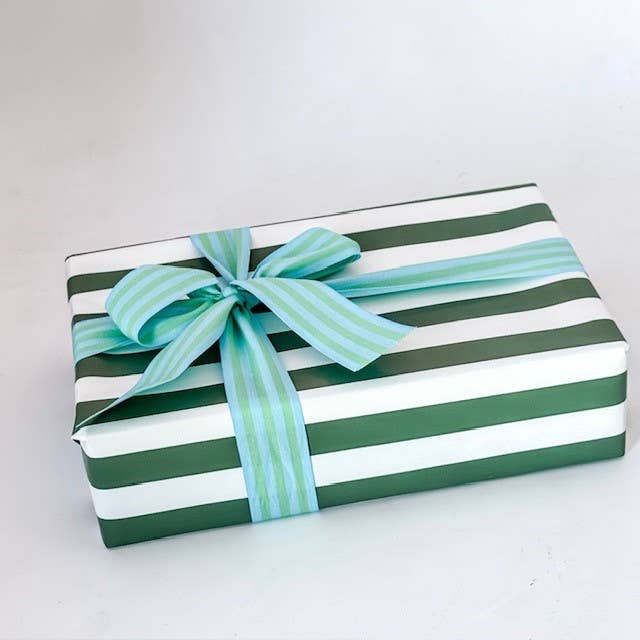 Bobina Luxury 70cm x 100m STRIPES Verde Vintage