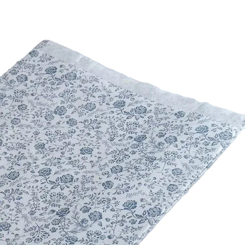 Sachets cellulose Large 24 + 9 x 42 cm 100u LIBERTY Bleu bébé