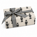 Bobina Kraft 70cm x 100m NUTCRACKER Blanco/Negro