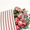 Ecowaterproof 70cm x 50m MINISTRIPES Rosa Vintage