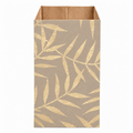Remini Kraft Envelopes 9x17cm 100pk LEAF Ice Gray-Gold