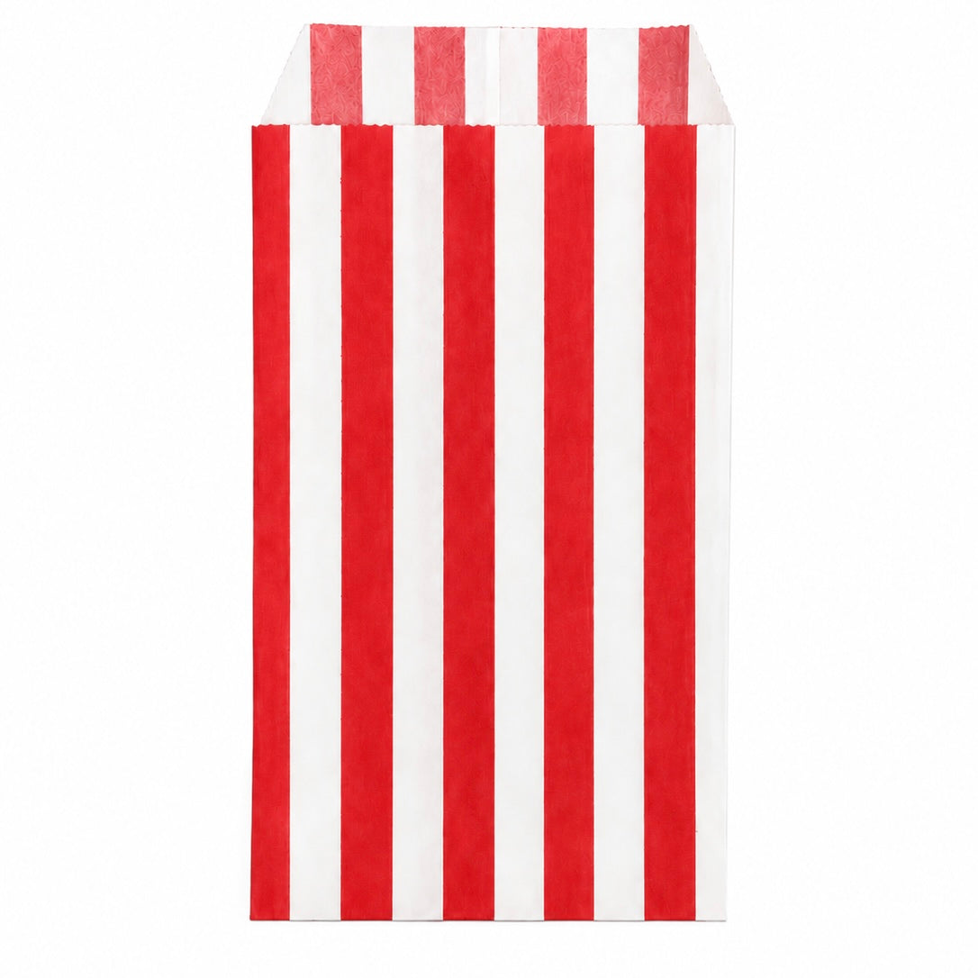 Remini Cellulose Envelopes 9x17cm 100pk MINISTRIPES Red