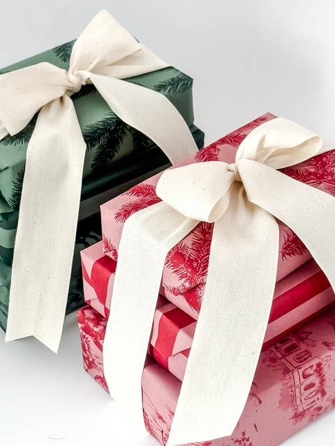 Bobine Kraft 70cm x 100m ABETO Rose Bonbon/Rouge