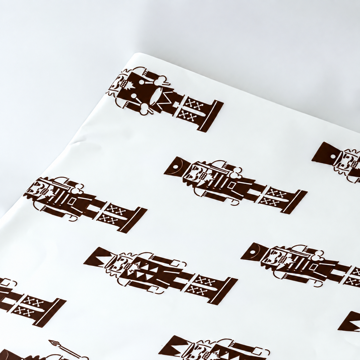 Papel Seda 25 Hojas 62x86cm NUTCRACKER Chocolat