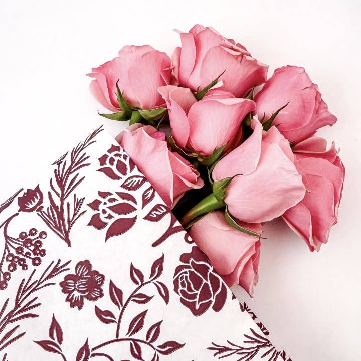 Ecowaterproof 70cm x 50m WILD ROSE Burdeos
