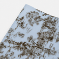 Papier de soie 25 feuilles 62x86cm VINTAGE GARDEN Bleu Vintage/Chocolat