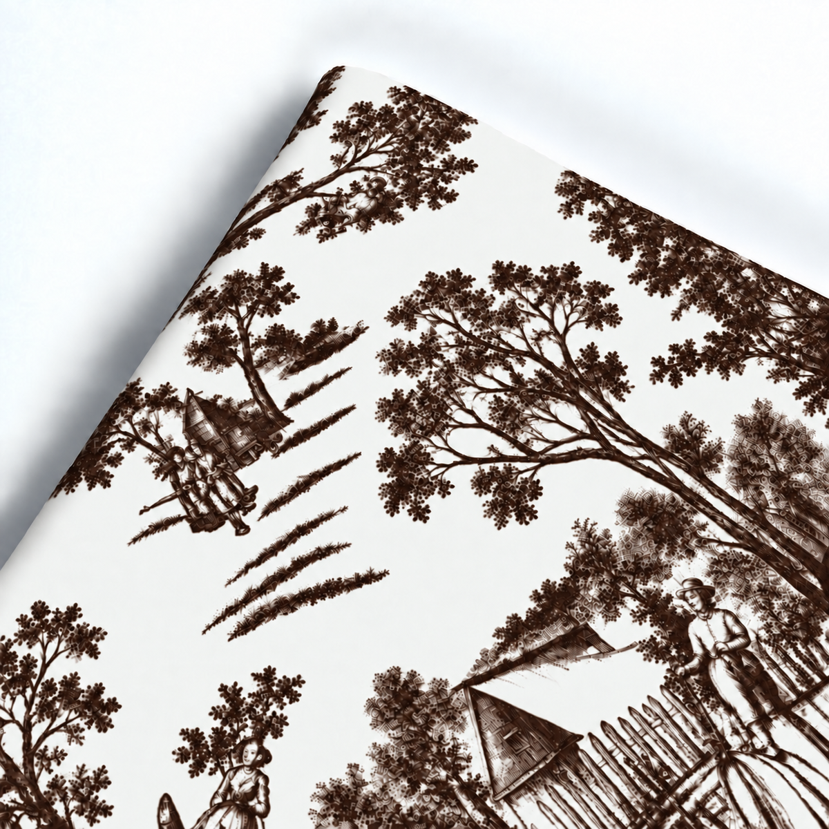 Papel Seda 500 Hojas 62x86cm VINTAGE GARDEN Chocolat