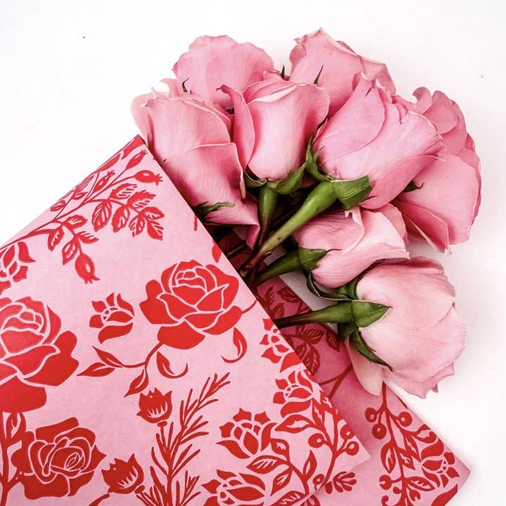 Ecowaterproof 70cm x 50m WILD ROSE Candy Pink/Rojo