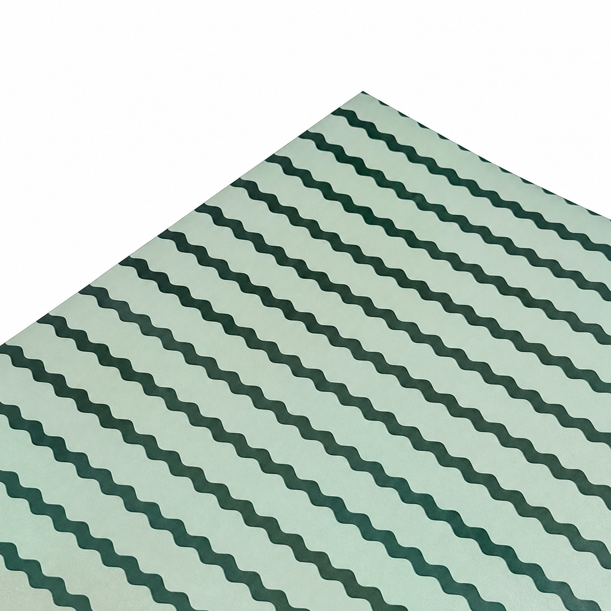 Papel Seda 25 hojas 62x86cm ONDULINA Verde V./Verde B.