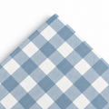 Papier de soie 25 feuilles de 62x86cm VICHY Bleu Vintage