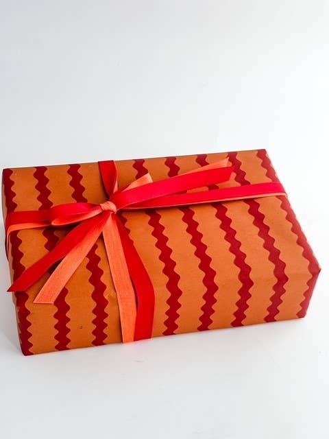 Bobina Kraft 70cm x 100m ONDULINA Orange/Rojo