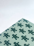 Tissue paper 25 sheets 86x62cm GINGER Vintage Green/B. Green.