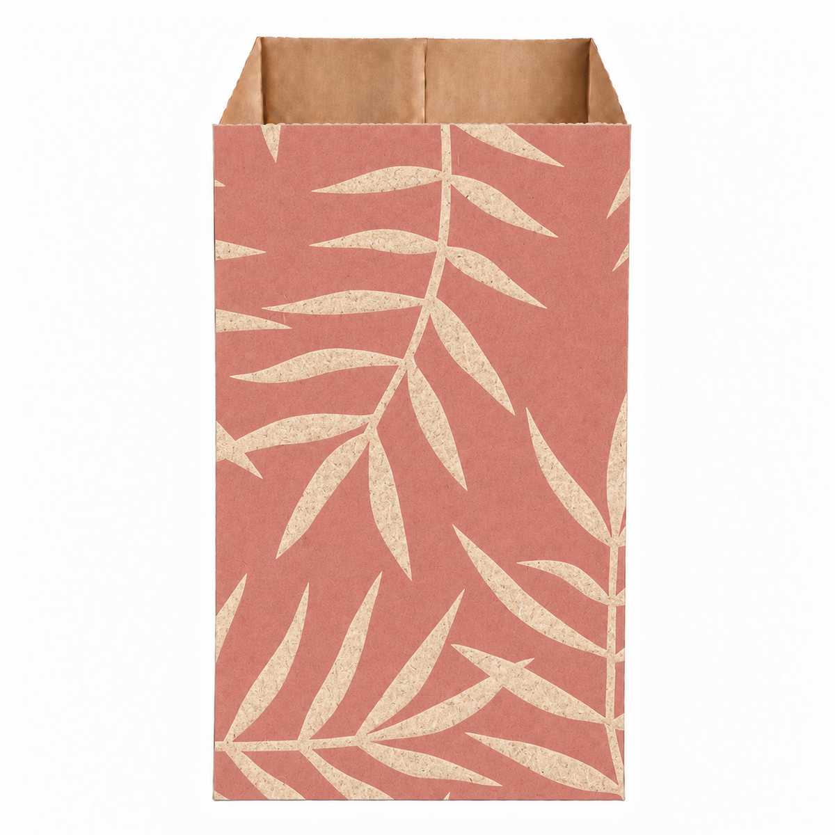 Kraft Envelopes Remini 9x17cm 100pk LEAF Vintage Pink-Gold