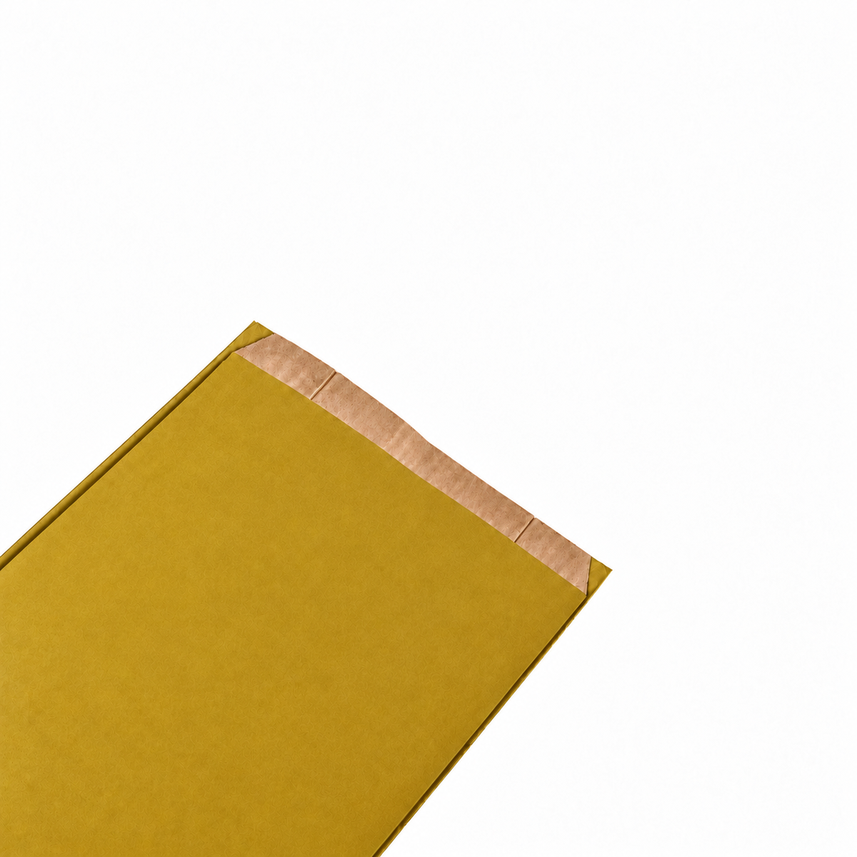 Sobres Kraft Mini 12 + 4,5 x 23cm 100u LISO Mustard