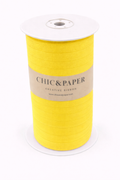 Cotton Ribbon UNICOLOR XL 15mm x 250m Lemon