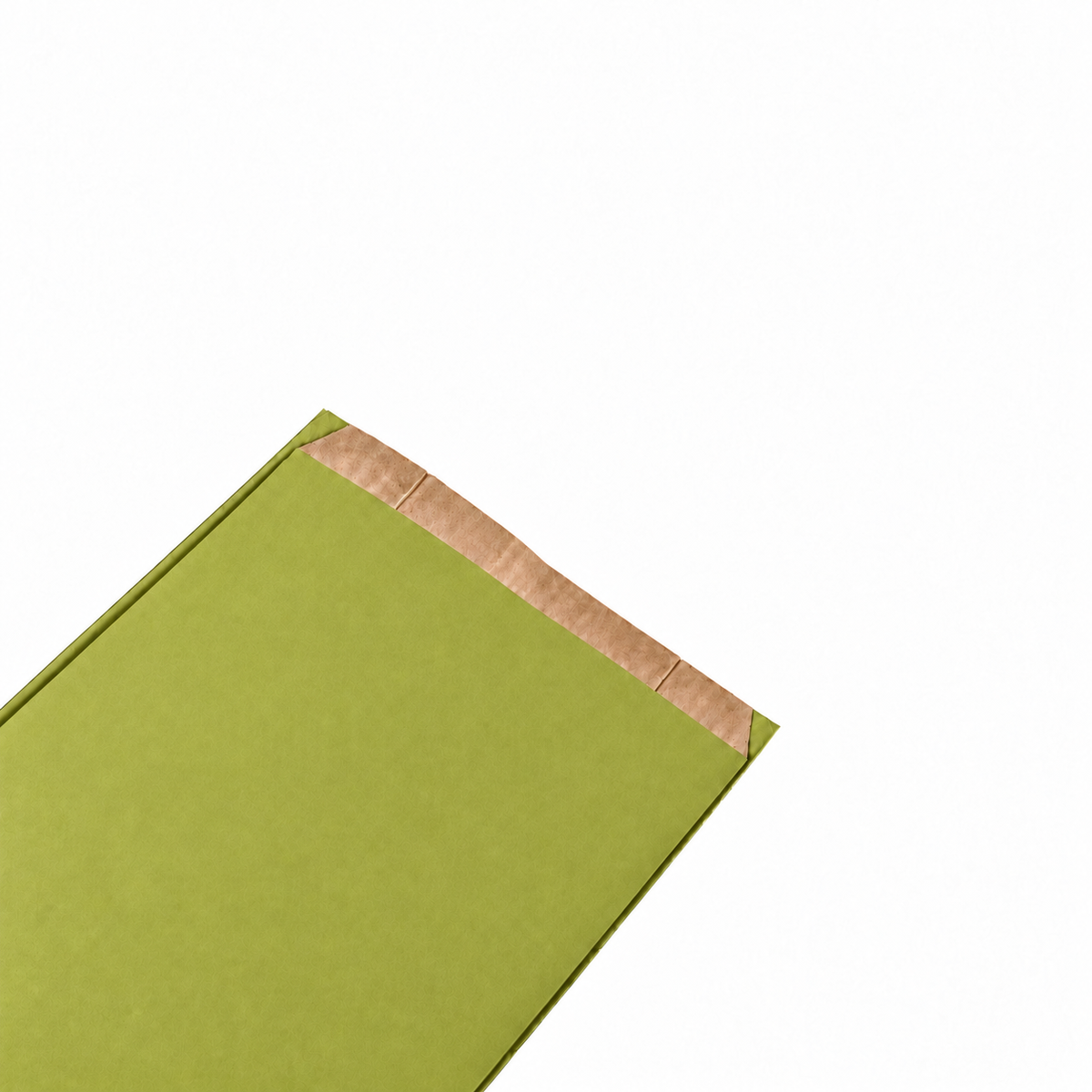 Sobres Kraft Mini 12 + 4,5 x 23cm 100u LISO Olive