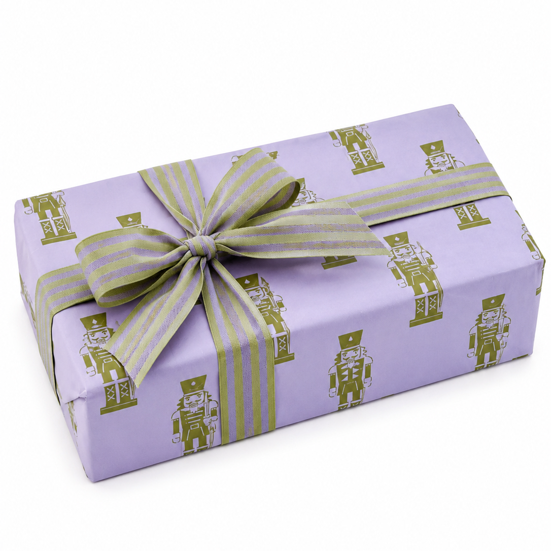 Bobina Celulosa 70cm x 100m NUTCRACKER Lavanda/Olive
