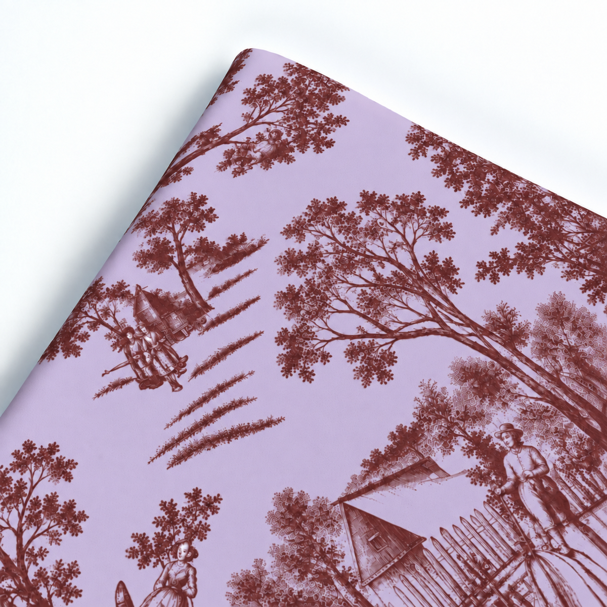 Papier de soie 25 feuilles 62x86cm VINTAGE GARDEN Lavande/Tuile