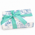Luxury Roll 70cm x 100m VINTAGE GARDEN Vintage Blue