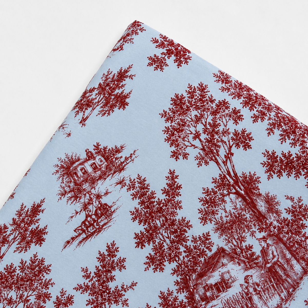 Papel Seda 500 Hojas 62x86cm VINTAGE GARDEN Azul Vintage/Rojo