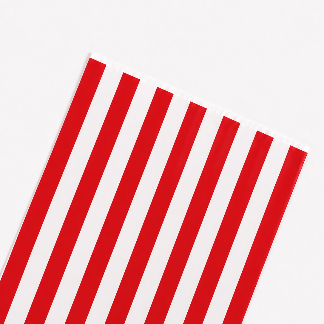 Sobres Celulosa Large 24+9,5x42 100u. STRIPES Rojo