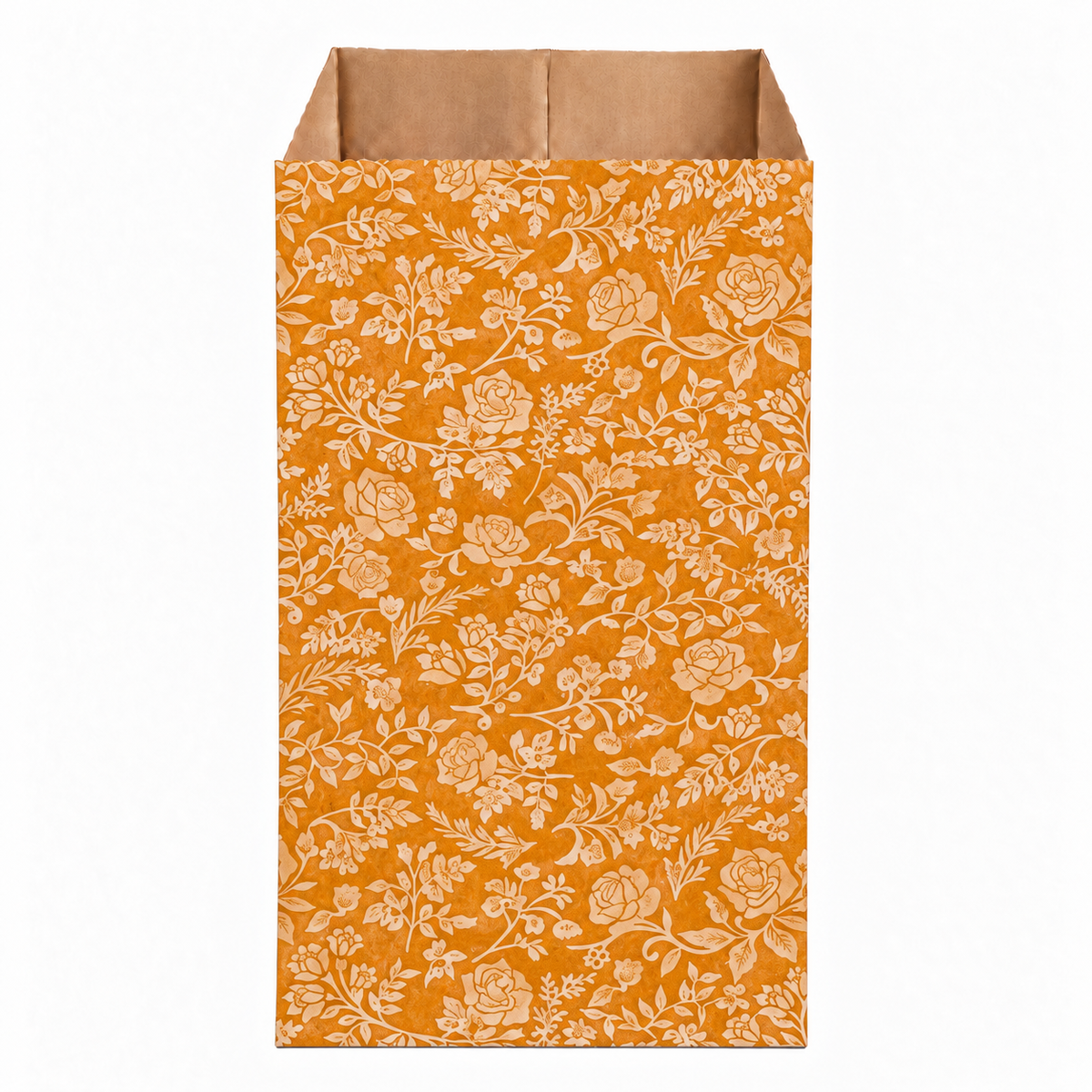 Enveloppes Kraft Remini 9x17cm 100u LIBERTY Moutarde /Blanc
