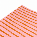 Papel Seda 25 hojas 62x86cm ONDULINA Peach/Mustard