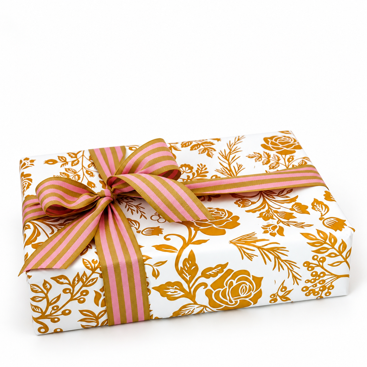 Luxury Roll 70cm x 100m WILD ROSE Mustard