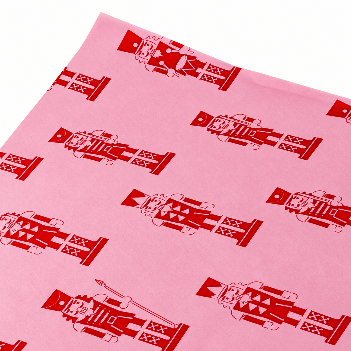 Tissue Paper 500 Sheets 62x86cm NUTCRACKER Candy Pink/Red