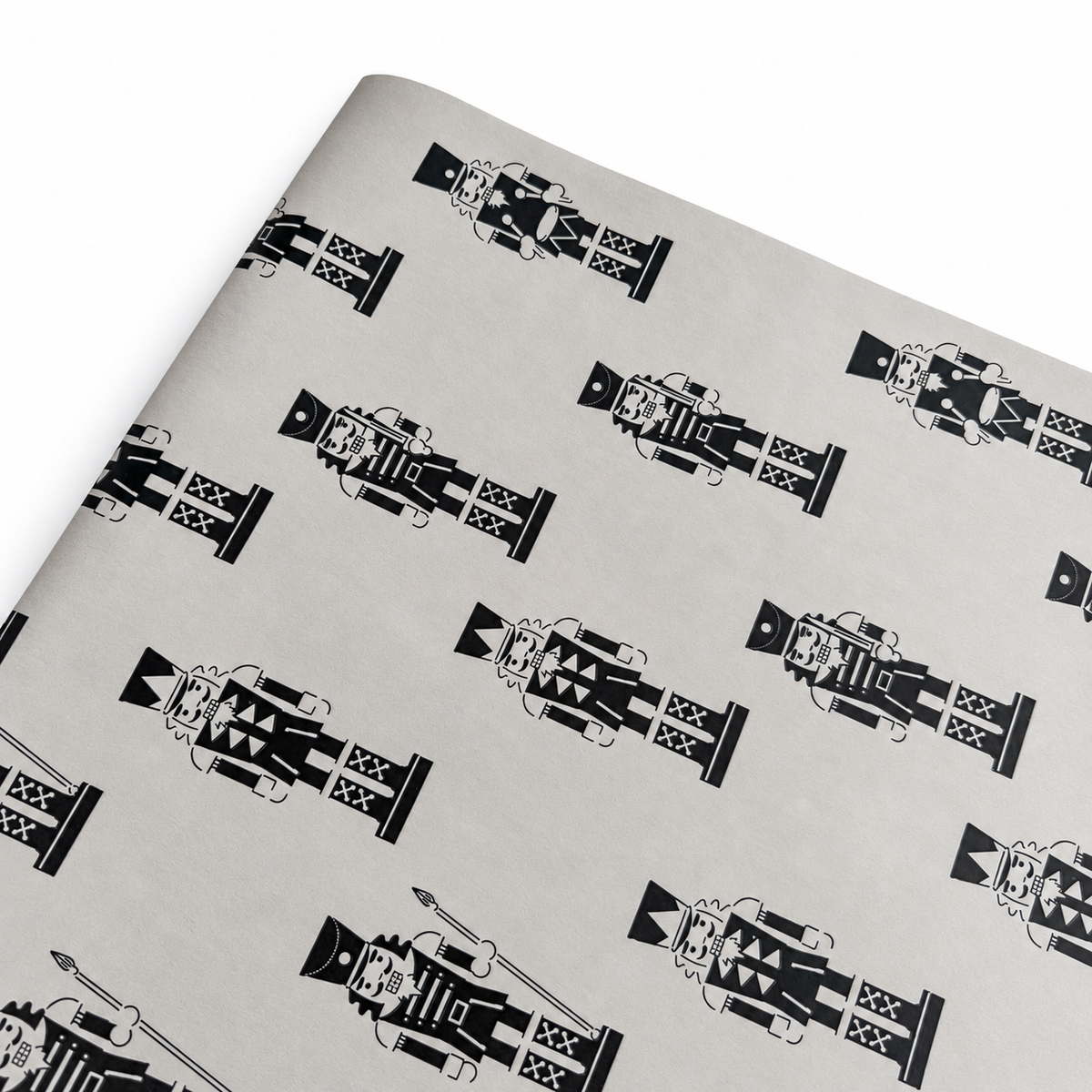Tissue Paper 500 Sheets 62x86cm NUTCRACKER Ice Gray/Black