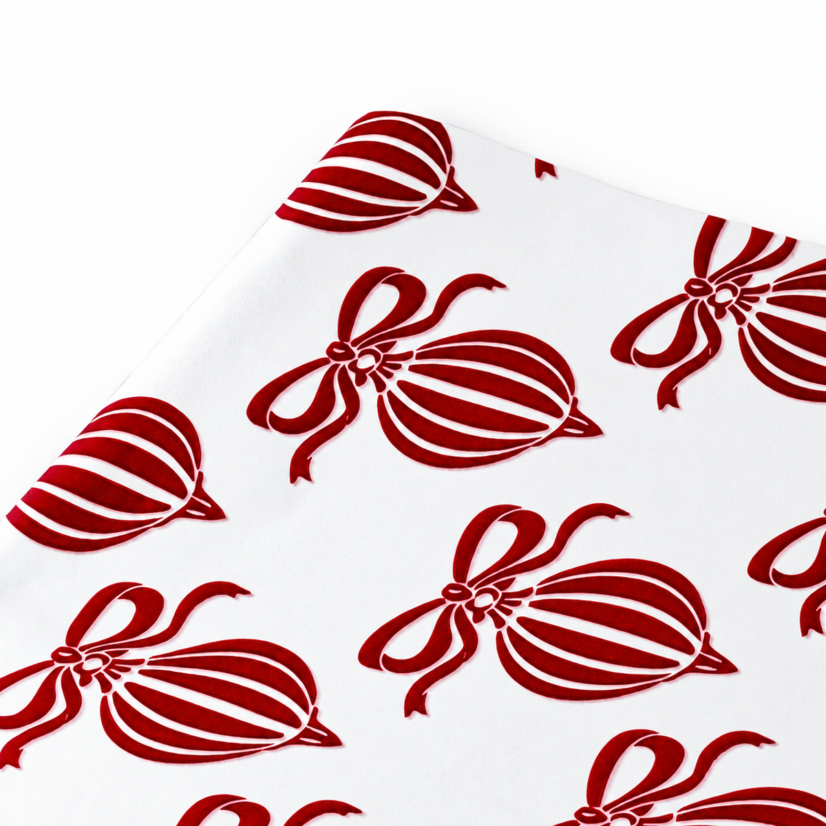 Tissue Paper 25 Sheets 62x86cm XMAS BALL Red