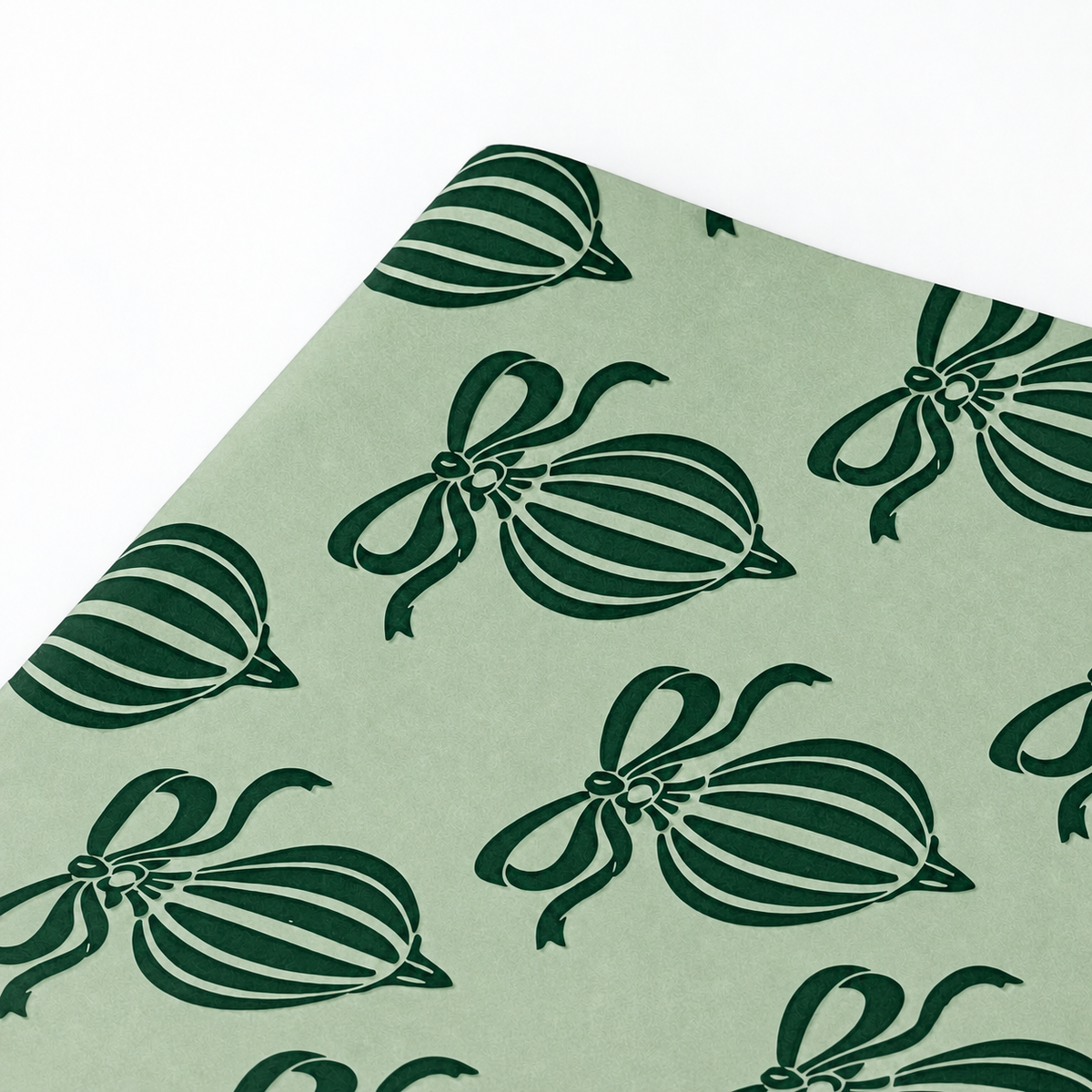 Tissue Paper 500 Sheets 62x86cm Vintage Green/Forest Green XMAS BALL