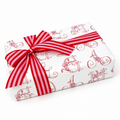 Bobine Luxury 70cm x 100m GRANDMA´S LETTER Rose Vintage