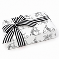 Luxury Roll 70cm x 100m GRANDMA'S LETTER Black