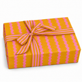 Kraft Paper Roll 70cm x 100m ONDULINA Mustard/Candy Pink