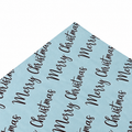 Tissue Paper 25 sheets 86x62cm MERRY CHRISTMAS Dark Blue/Burgundy